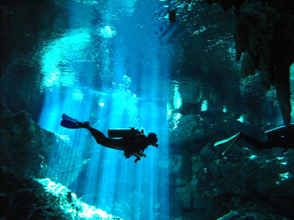 cenote dos ojos 1