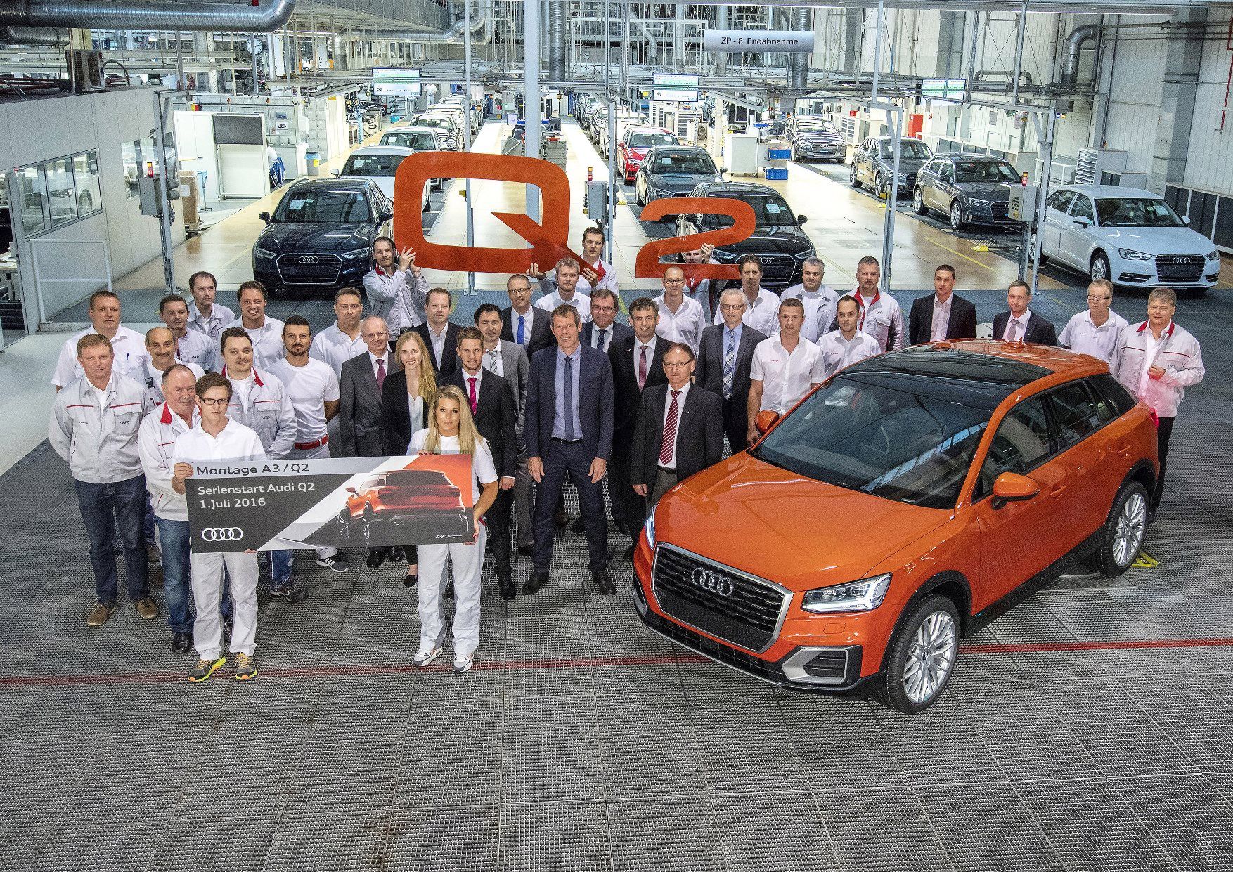 A small car makes a big impression:  the new Audi Q2