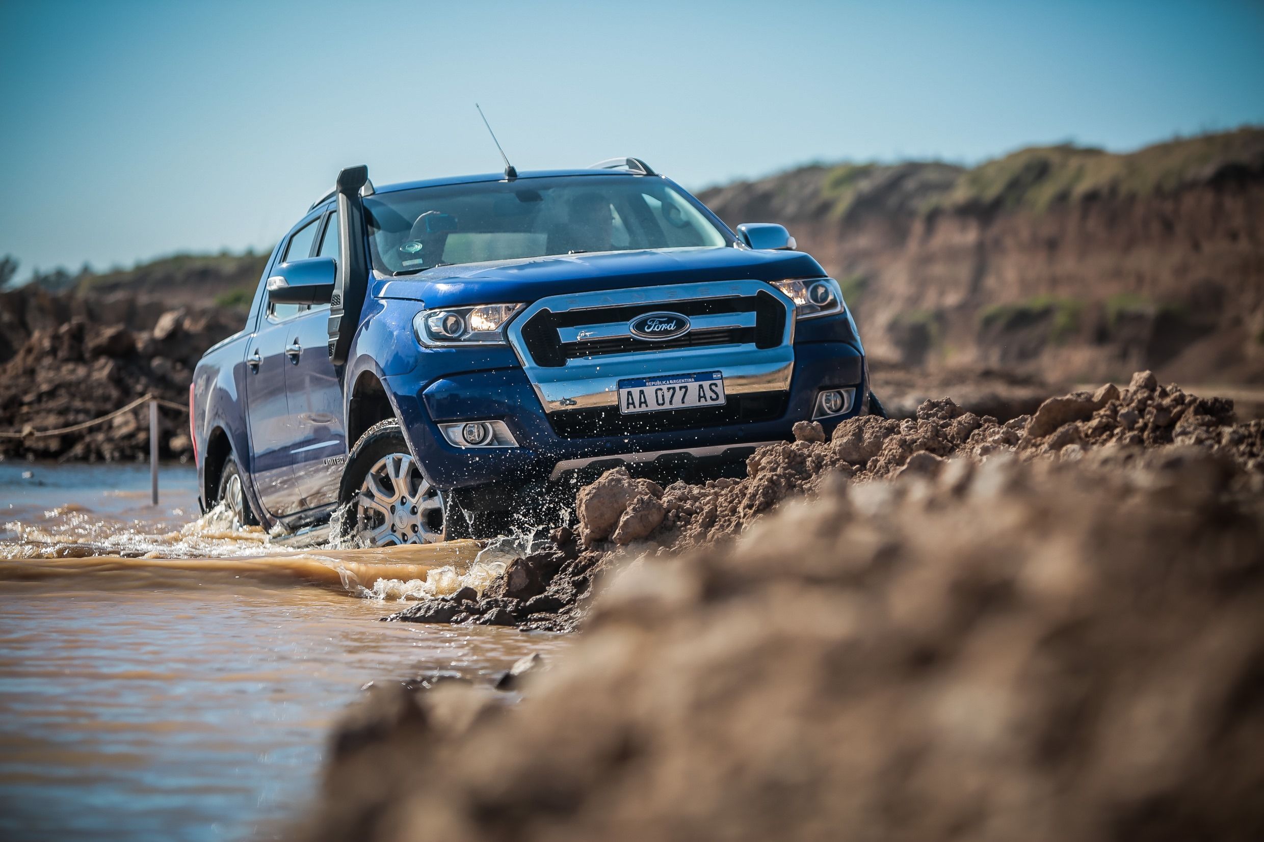 L A NUEVA RANGER MOSTRÓ SUS APTITUDES EN TERRENOS OFF ROAD (4)