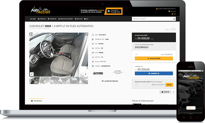 AUTO ACTION, LA APLICACIÓN PARA COMPRAVENTA DE USADOS
